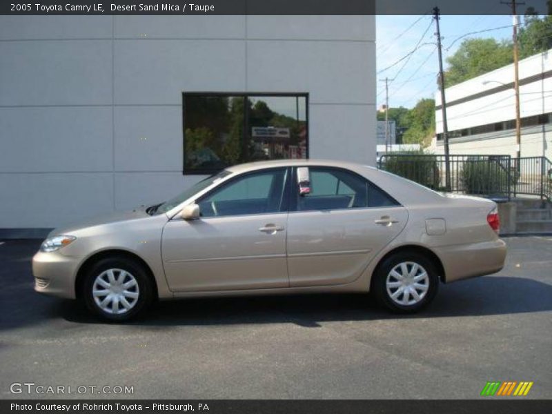 Desert Sand Mica / Taupe 2005 Toyota Camry LE
