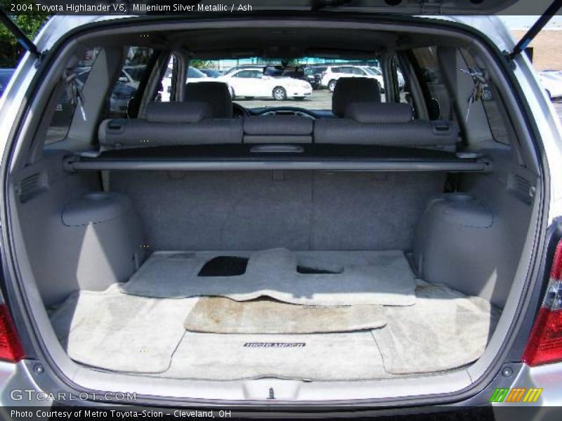 Millenium Silver Metallic / Ash 2004 Toyota Highlander V6
