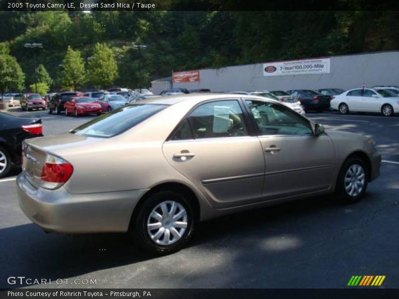 Desert Sand Mica / Taupe 2005 Toyota Camry LE