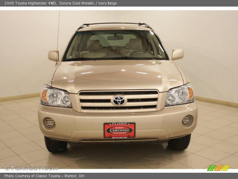 Sonora Gold Metallic / Ivory Beige 2006 Toyota Highlander 4WD