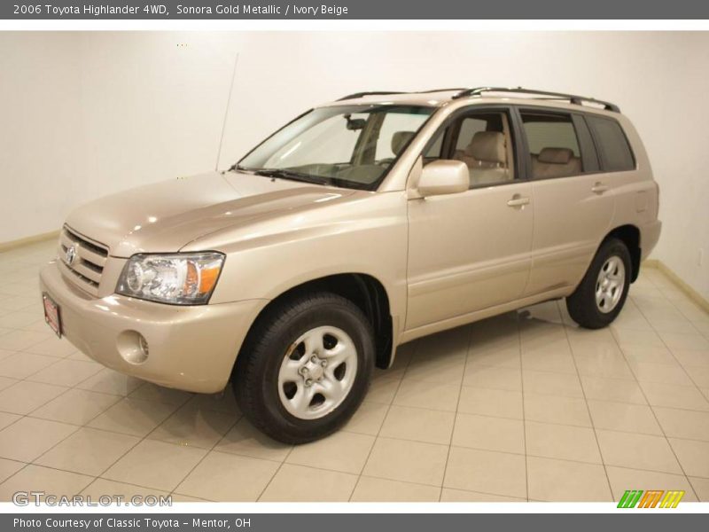 Sonora Gold Metallic / Ivory Beige 2006 Toyota Highlander 4WD