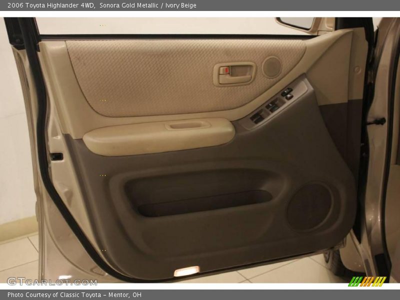 Sonora Gold Metallic / Ivory Beige 2006 Toyota Highlander 4WD