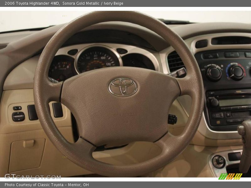Sonora Gold Metallic / Ivory Beige 2006 Toyota Highlander 4WD