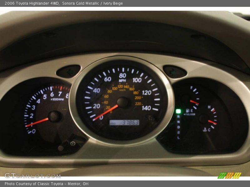 Sonora Gold Metallic / Ivory Beige 2006 Toyota Highlander 4WD