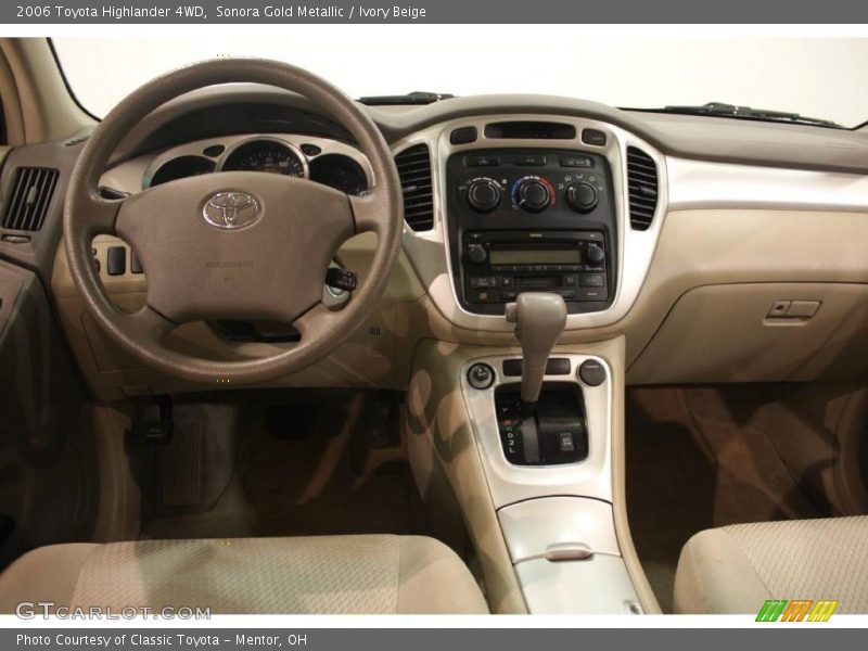 Sonora Gold Metallic / Ivory Beige 2006 Toyota Highlander 4WD
