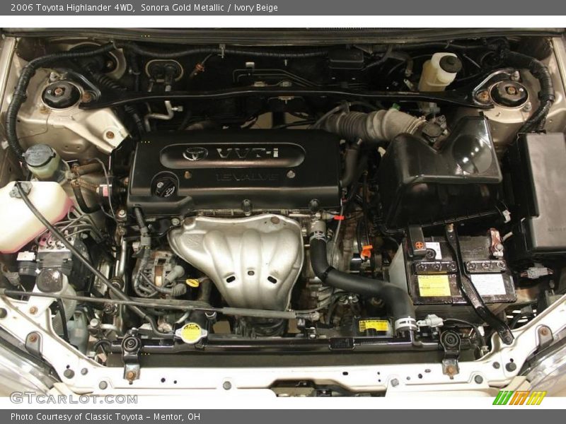 Sonora Gold Metallic / Ivory Beige 2006 Toyota Highlander 4WD