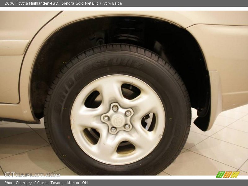 Sonora Gold Metallic / Ivory Beige 2006 Toyota Highlander 4WD