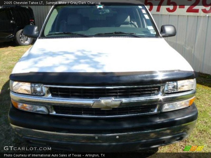 Summit White / Gray/Dark Charcoal 2005 Chevrolet Tahoe LT