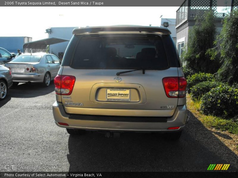 Desert Sand Mica / Taupe 2006 Toyota Sequoia Limited