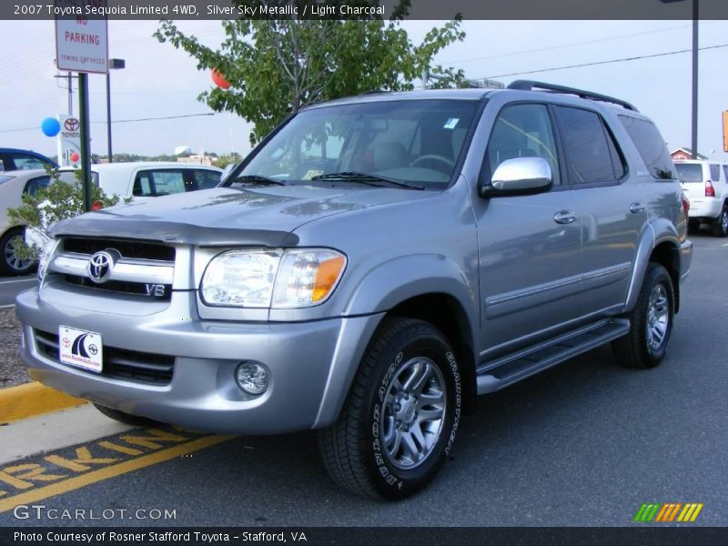 Silver Sky Metallic / Light Charcoal 2007 Toyota Sequoia Limited 4WD