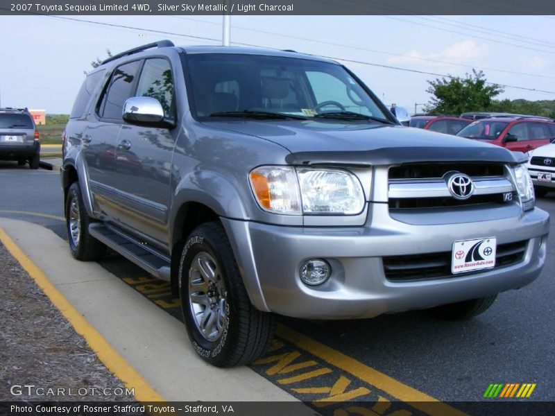Silver Sky Metallic / Light Charcoal 2007 Toyota Sequoia Limited 4WD