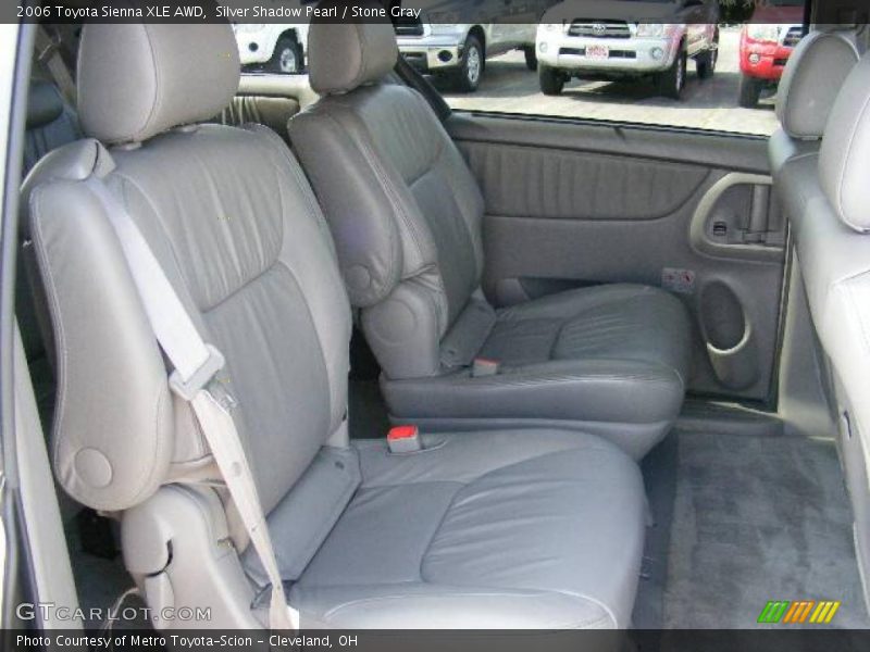 Silver Shadow Pearl / Stone Gray 2006 Toyota Sienna XLE AWD