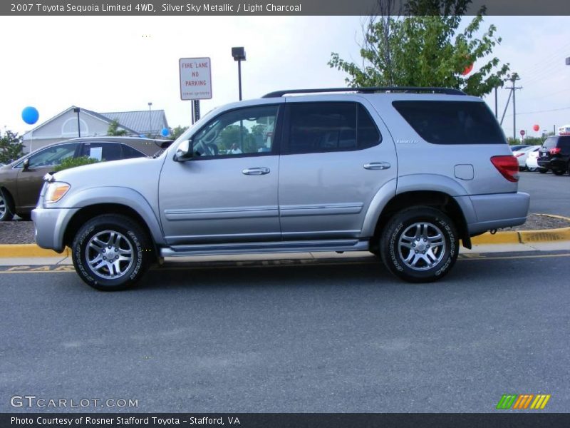 Silver Sky Metallic / Light Charcoal 2007 Toyota Sequoia Limited 4WD
