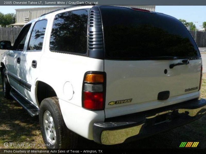 Summit White / Gray/Dark Charcoal 2005 Chevrolet Tahoe LT