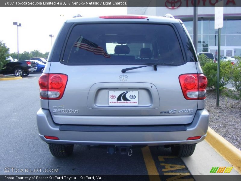 Silver Sky Metallic / Light Charcoal 2007 Toyota Sequoia Limited 4WD