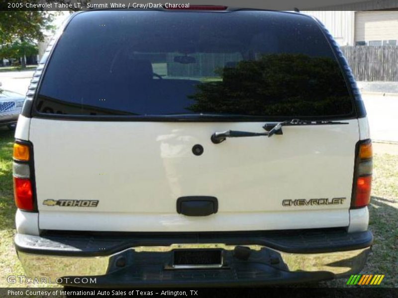 Summit White / Gray/Dark Charcoal 2005 Chevrolet Tahoe LT