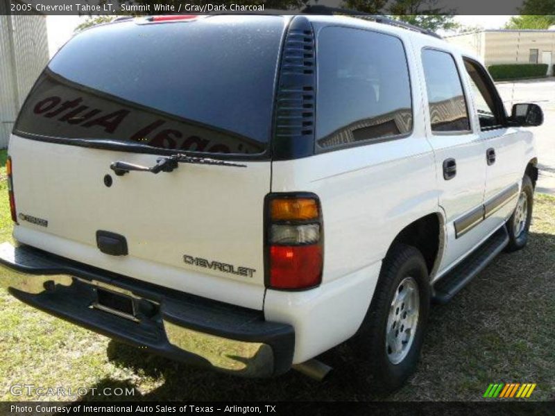 Summit White / Gray/Dark Charcoal 2005 Chevrolet Tahoe LT