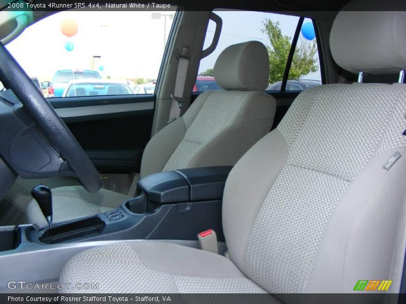 Natural White / Taupe 2008 Toyota 4Runner SR5 4x4
