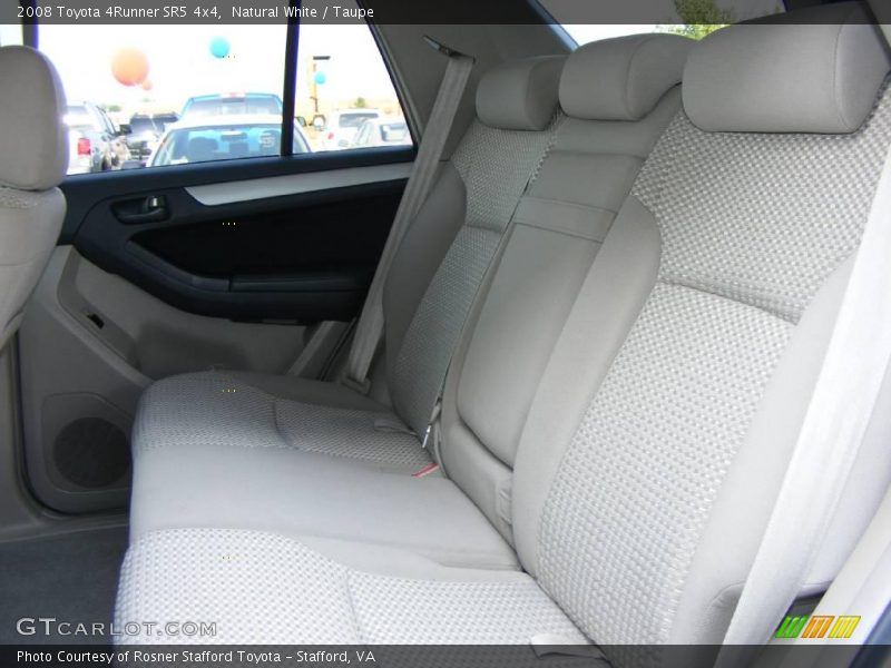 Natural White / Taupe 2008 Toyota 4Runner SR5 4x4