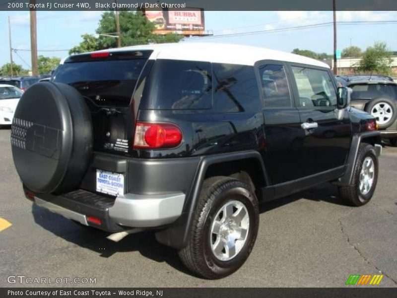 Black Diamond / Dark Charcoal 2008 Toyota FJ Cruiser 4WD