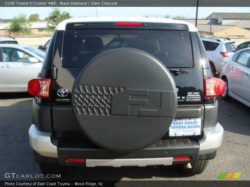Black Diamond / Dark Charcoal 2008 Toyota FJ Cruiser 4WD