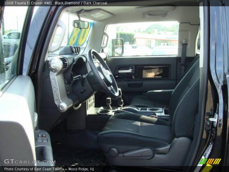 Black Diamond / Dark Charcoal 2008 Toyota FJ Cruiser 4WD