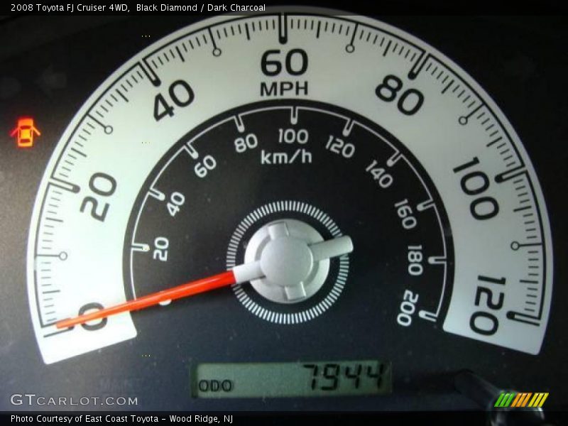 Black Diamond / Dark Charcoal 2008 Toyota FJ Cruiser 4WD