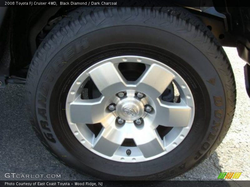 Black Diamond / Dark Charcoal 2008 Toyota FJ Cruiser 4WD