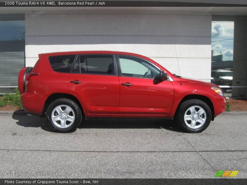 Barcelona Red Pearl / Ash 2008 Toyota RAV4 V6 4WD