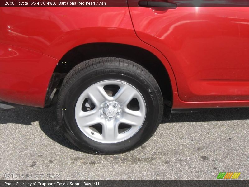 Barcelona Red Pearl / Ash 2008 Toyota RAV4 V6 4WD