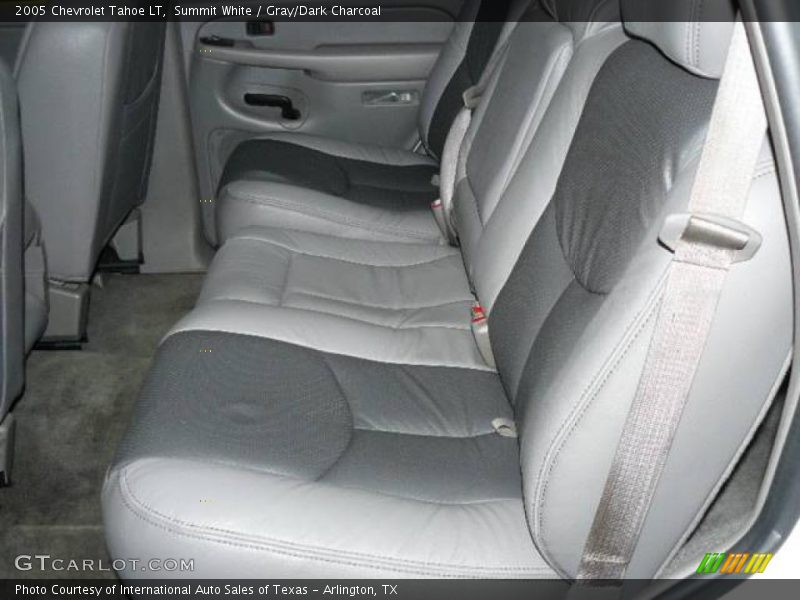 Summit White / Gray/Dark Charcoal 2005 Chevrolet Tahoe LT