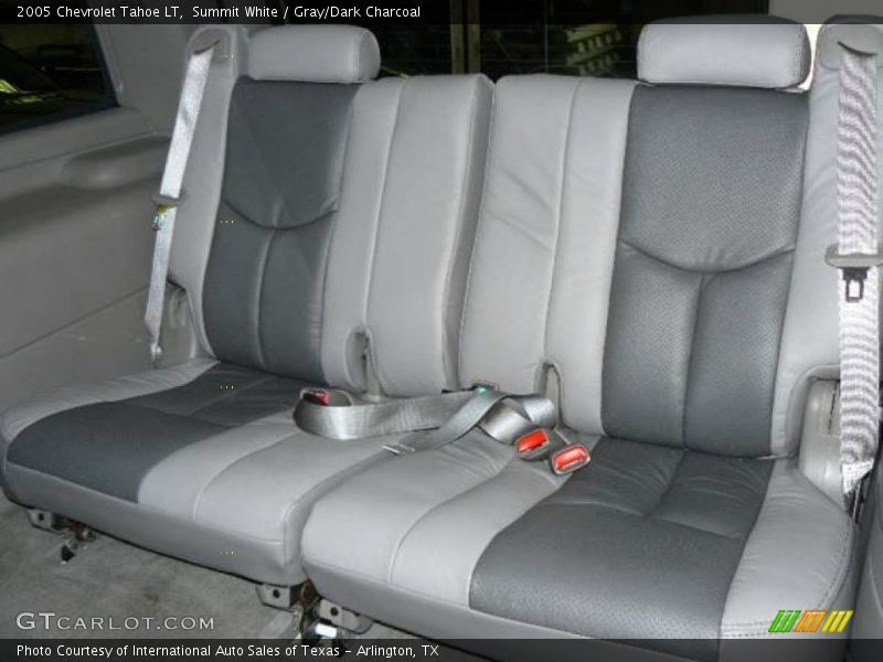 Summit White / Gray/Dark Charcoal 2005 Chevrolet Tahoe LT
