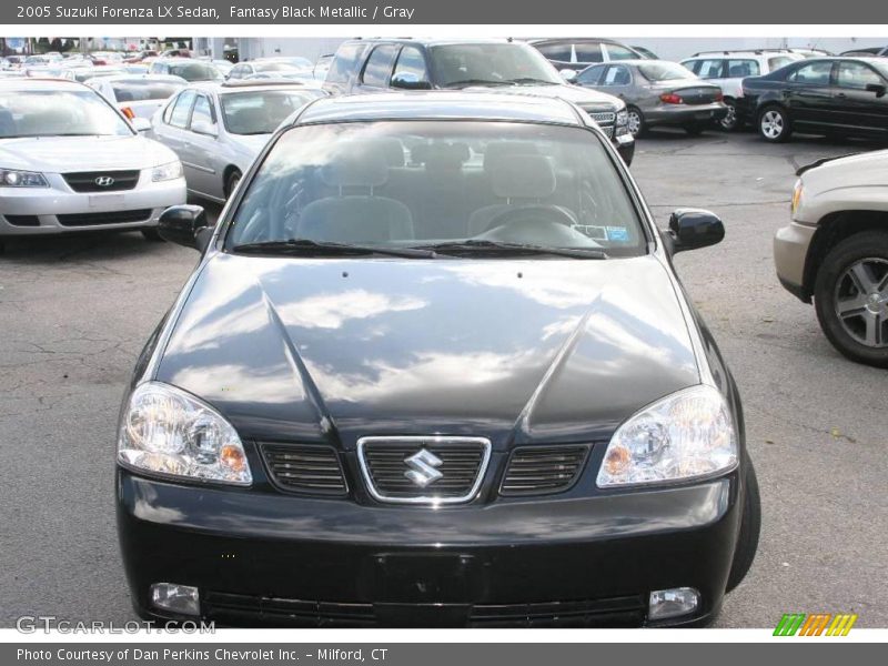 Fantasy Black Metallic / Gray 2005 Suzuki Forenza LX Sedan