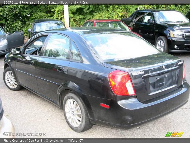 Fantasy Black Metallic / Gray 2005 Suzuki Forenza LX Sedan