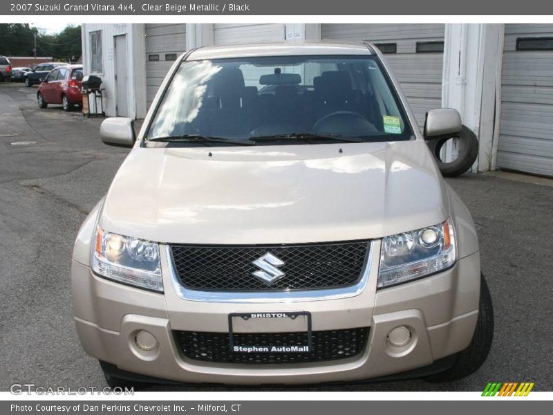 Clear Beige Metallic / Black 2007 Suzuki Grand Vitara 4x4