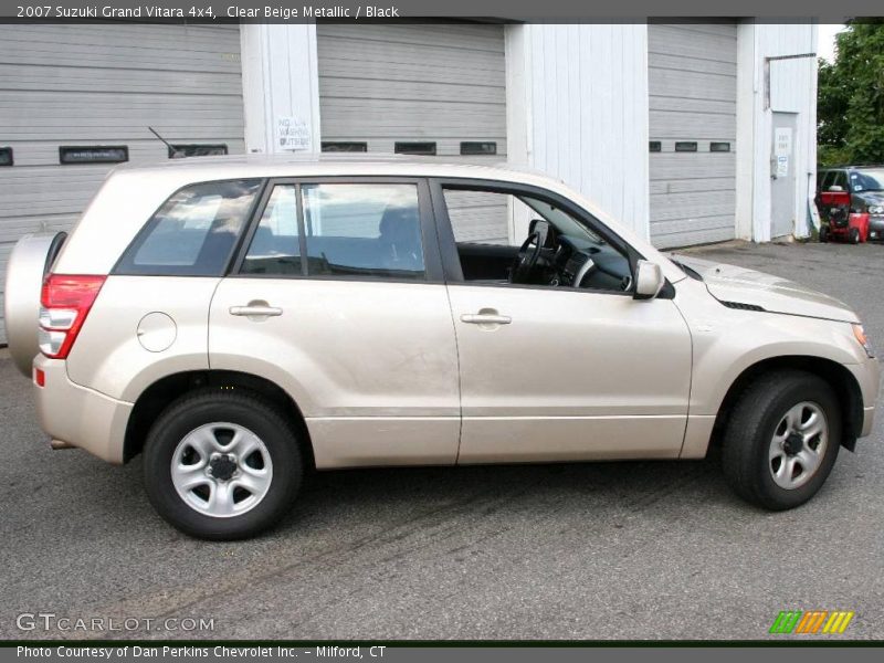 Clear Beige Metallic / Black 2007 Suzuki Grand Vitara 4x4