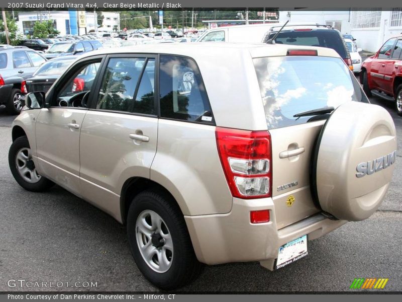 Clear Beige Metallic / Black 2007 Suzuki Grand Vitara 4x4