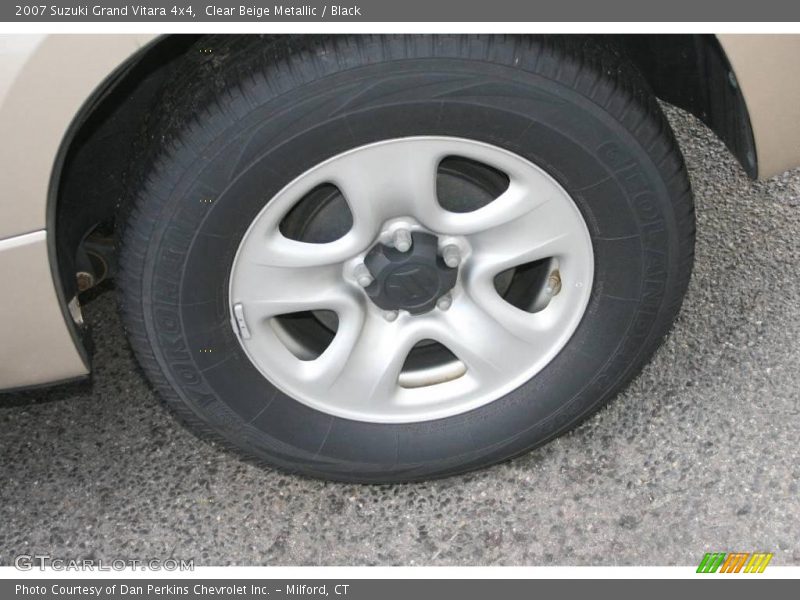 Clear Beige Metallic / Black 2007 Suzuki Grand Vitara 4x4