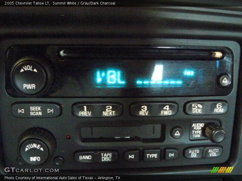 Summit White / Gray/Dark Charcoal 2005 Chevrolet Tahoe LT