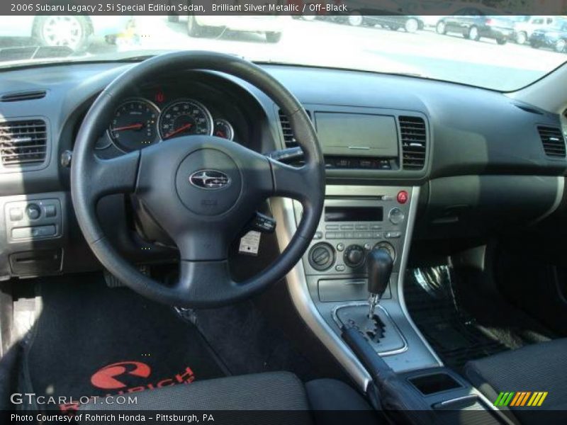 Brilliant Silver Metallic / Off-Black 2006 Subaru Legacy 2.5i Special Edition Sedan