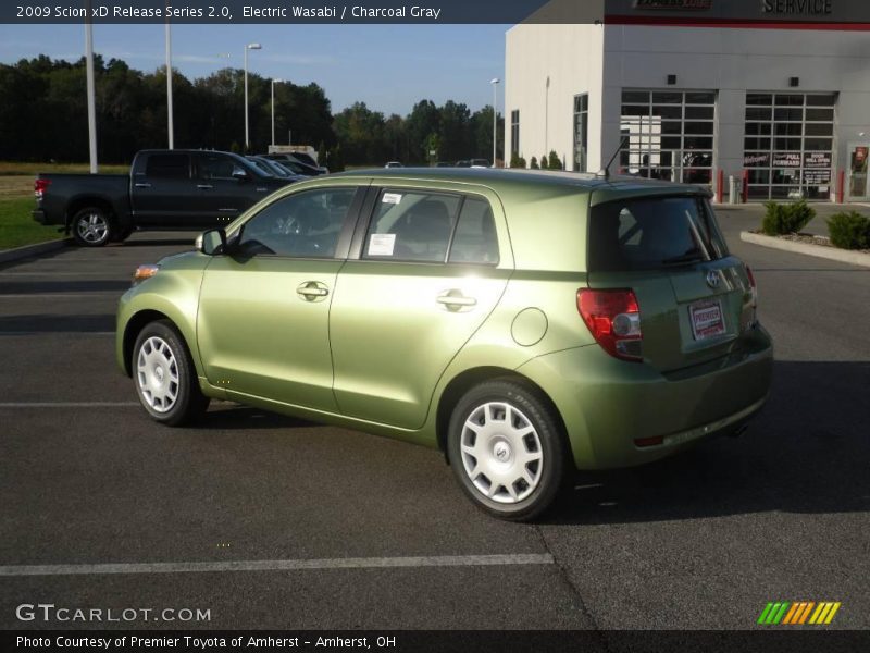 Electric Wasabi / Charcoal Gray 2009 Scion xD Release Series 2.0