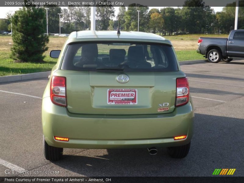 Electric Wasabi / Charcoal Gray 2009 Scion xD Release Series 2.0