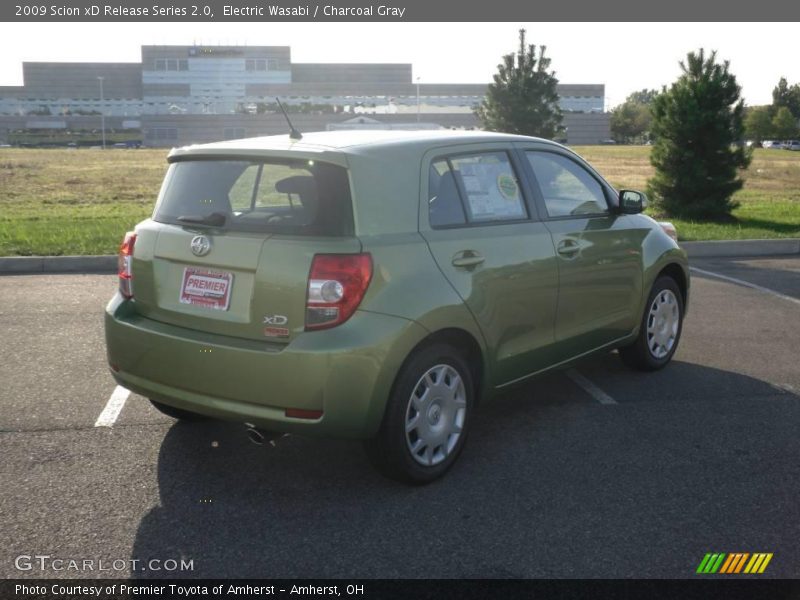Electric Wasabi / Charcoal Gray 2009 Scion xD Release Series 2.0