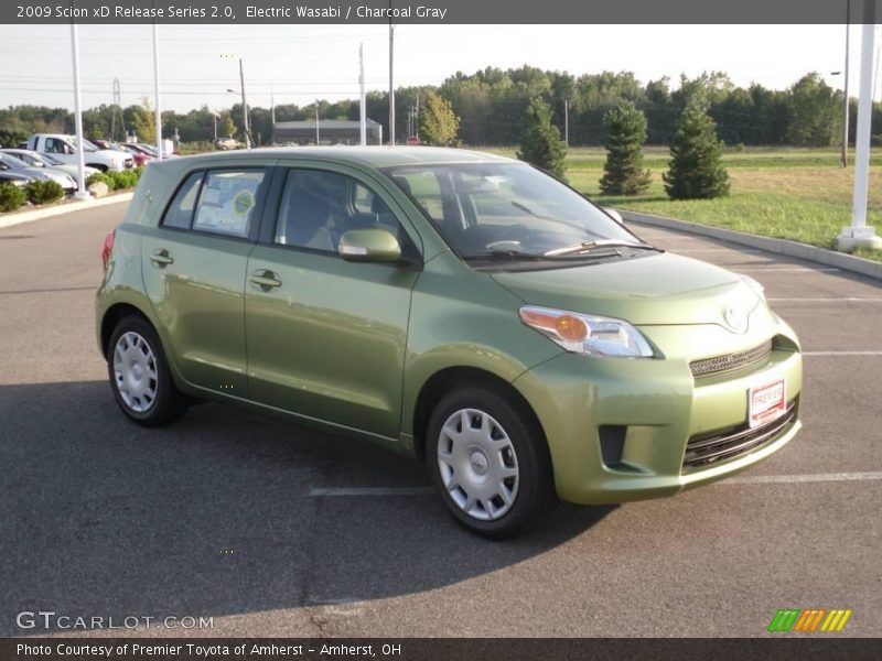 Electric Wasabi / Charcoal Gray 2009 Scion xD Release Series 2.0