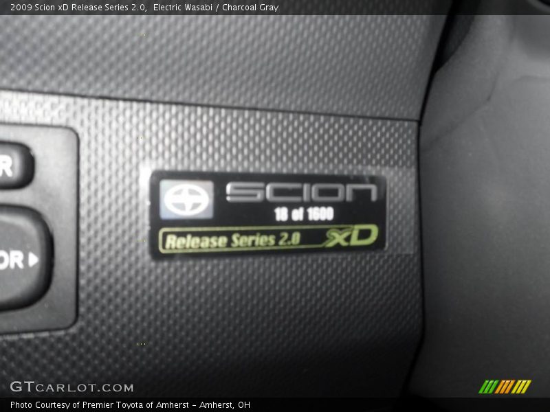Electric Wasabi / Charcoal Gray 2009 Scion xD Release Series 2.0