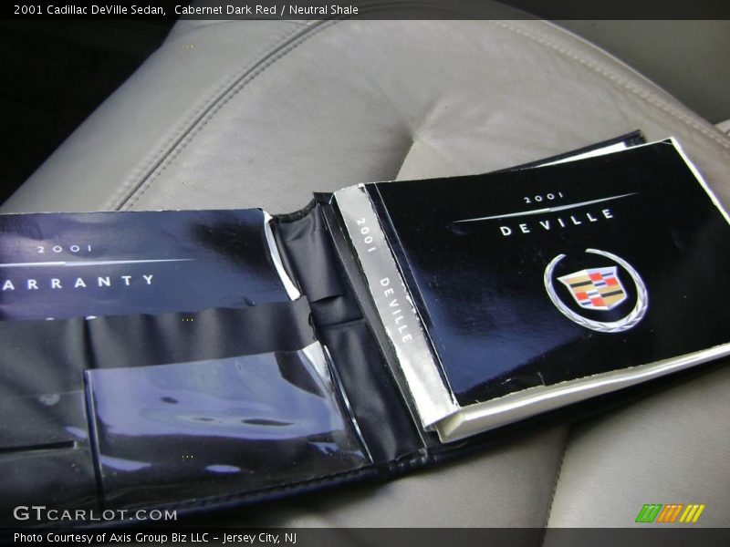 Cabernet Dark Red / Neutral Shale 2001 Cadillac DeVille Sedan