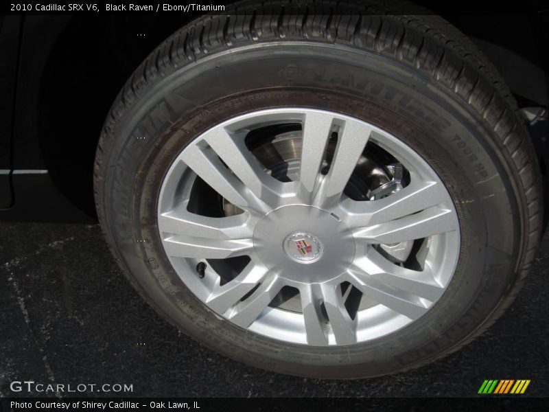 Black Raven / Ebony/Titanium 2010 Cadillac SRX V6