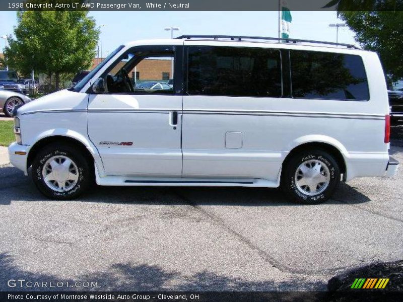 White / Neutral 1998 Chevrolet Astro LT AWD Passenger Van
