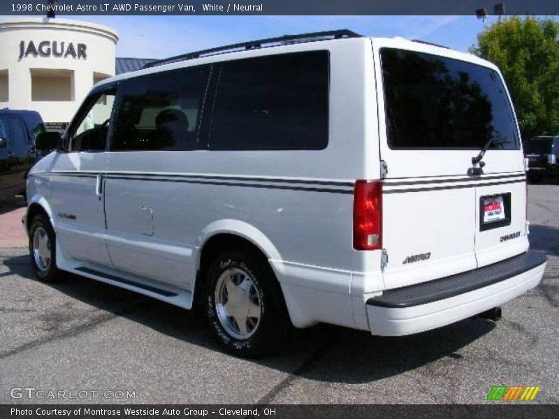White / Neutral 1998 Chevrolet Astro LT AWD Passenger Van
