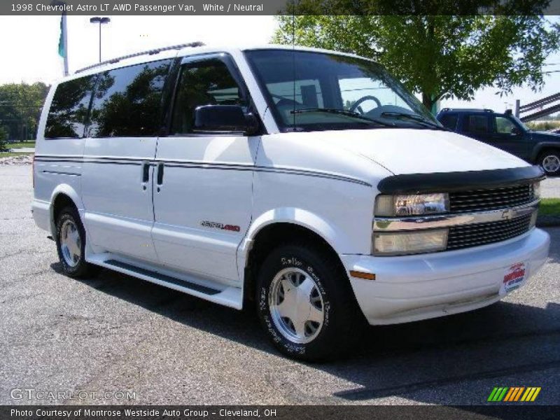 White / Neutral 1998 Chevrolet Astro LT AWD Passenger Van